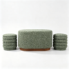 3 seater sofa with ottoman antique leather round luxury storage stool