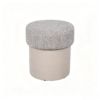 36 ottoman with custom embroidery luxury pontoon boat storage