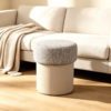 36 ottoman with custom embroidery luxury pontoon boat storage 3