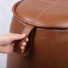 bean bag ottoman luxury chair storage set 2 piece combo 1