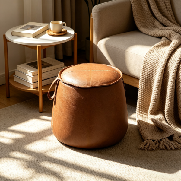 bean bag ottoman luxury chair storage set 2 piece combo 2