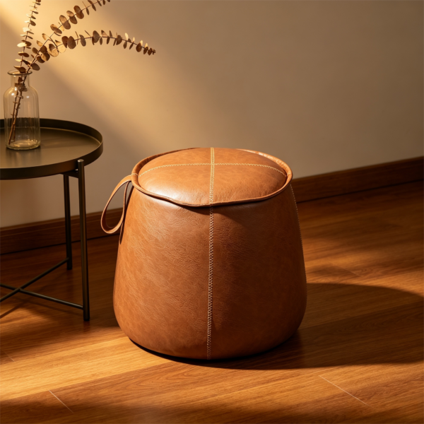 bean bag ottoman luxury chair storage set 2 piece combo 3