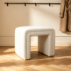 Best Cube Ottoman Slipcover 2026 – Premium Square Ottoman Cover | VICTOR U型软包凳场景与细节展示 (5)