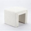 Best Cube Ottoman Slipcover 2026 – Premium Square Ottoman Cover | VICTOR U型软包凳场景与细节展示 (2)