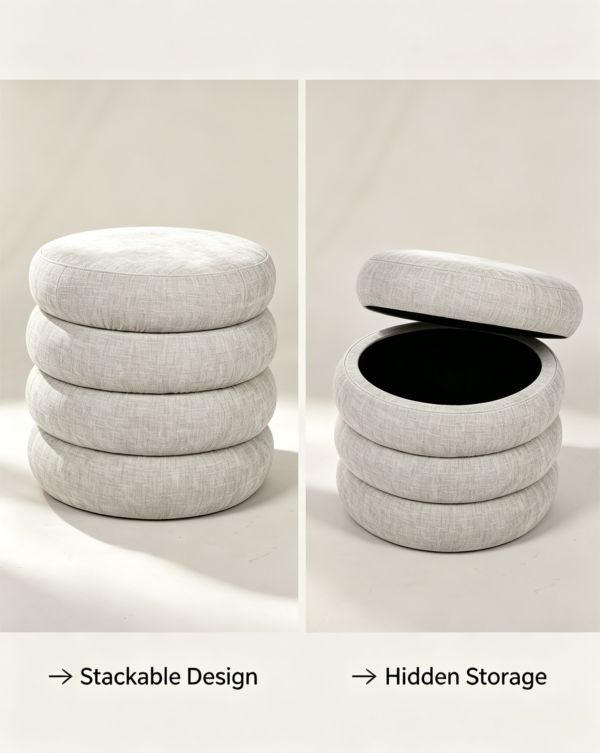big pouf ottoman luxury chair storage set 2 piece combo 1 big pouf ottoman luxury chair storage set 2 piece combo 1