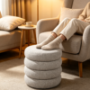 big pouf ottoman luxury chair storage set 2 piece combo 4 big pouf ottoman luxury chair storage set 2 piece combo 4