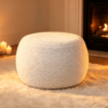Big Round Leather Ottoman – Modern Storage Furniture (2026) | VICTOR 产品图片拍摄方案 (2)