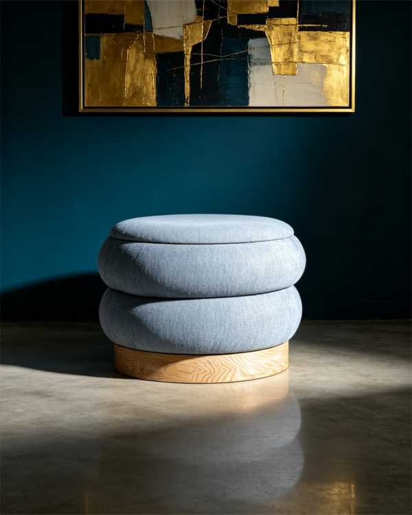 blue gray ottoman 1 modern wood luxury storage stool 2027 blue gray ottoman 1 modern wood luxury storage stool 2027