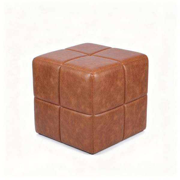 custom luxury square tufted ottoman with embroidery 2026