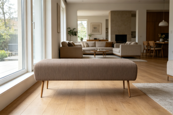 futon ottoman luxury velvet coral footstool wholesale 2