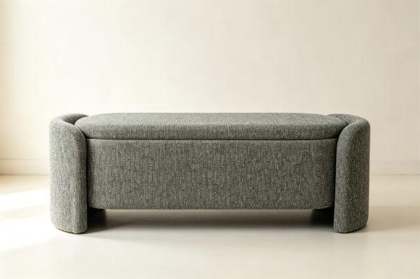 gray storage ottoman modern wood luxury storage stool 2027 gray storage ottoman modern wood luxury storage stool 2027