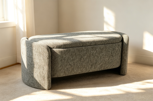 gray storage ottoman modern wood luxury storage stool 2029 gray storage ottoman modern wood luxury storage stool 2029