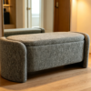 gray storage ottoman modern wood luxury storage stool 2030 gray storage ottoman modern wood luxury storage stool 2030