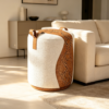 high end ottoman lifestyle photography