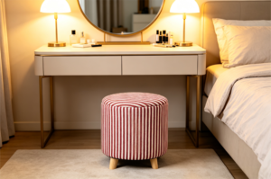 leather ottoman round large leather ottoman round large