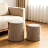 leather ottoman round modern luxury storage stool 2026 model 3