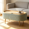 Lift Top Storage Ottoman with hidden storage