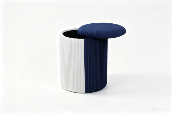 luxury blue velvet navy ottomans for living room 2026 collection wholesale 1