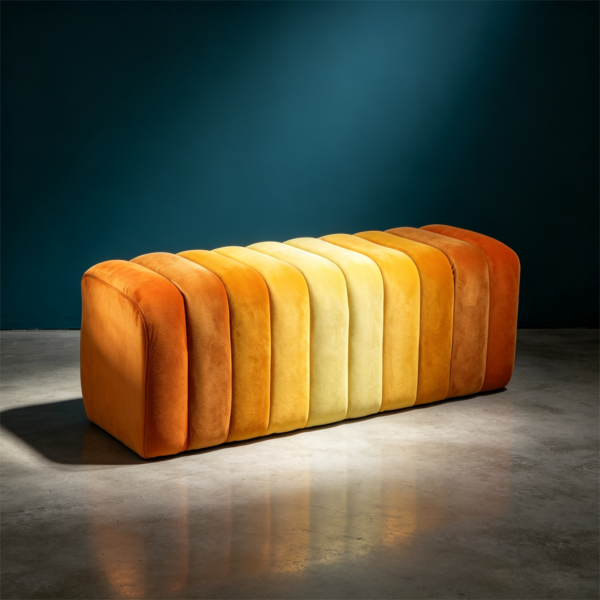 luxury chair cushioned ottoman 2 piece storage set fuzhou victor 1