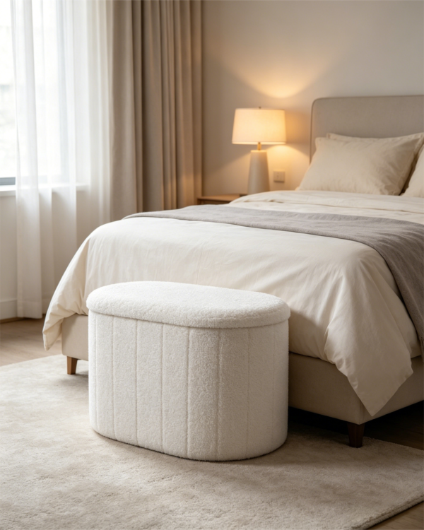 luxury chair with storage ottoman set antique leather bedroom storage stool 2028 luxury chair with storage ottoman set antique leather bedroom storage stool 2028