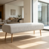 luxury coral chesterfield ottoman wholesale