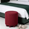 mini ottomans round leather storage ottoman luxury chair 2027