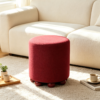 mini ottomans round leather storage ottoman luxury chair 2029
