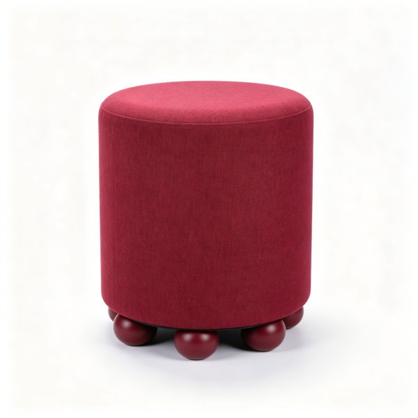 mini ottomans round leather storage ottoman luxury chair 2030