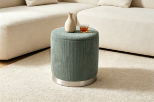 modern round leather storage ottoman modern round leather storage ottoman