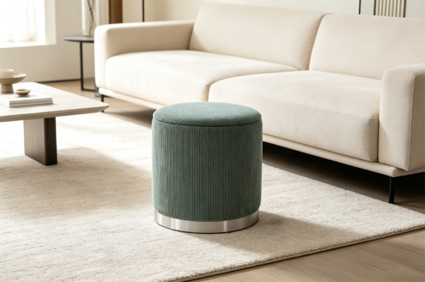 modern round ottoman luxury leather storage stool bench 2027 modern round ottoman luxury leather storage stool bench 2027