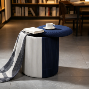 navy ottomans wholesale