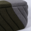 neutral ottoman luxury chair with storage set 2 piece antique leather bedroom stool