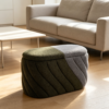 neutral ottoman luxury chair with storage set 2 piece antique leather bedroom stool 2
