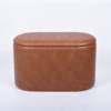 ottoman brown leather storage stool luxury antique vanity bench 2028 ottoman brown leather storage stool luxury antique vanity bench 2028