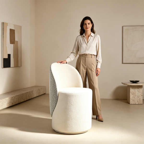 ottoman with back