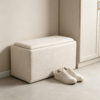 ottomans benches large modern wood storage ottoman with tray 2027