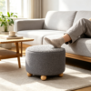 pattern ottoman leather storage stool pattern ottoman leather storage stool