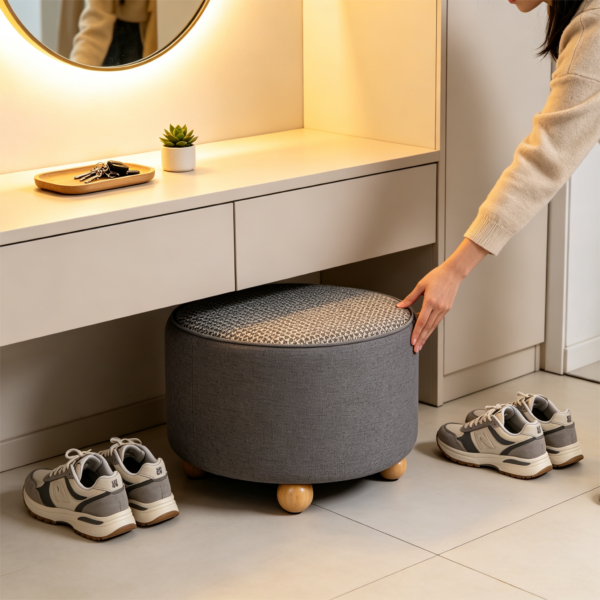 pattern ottoman small leather storage stool bench 2027 pattern ottoman small leather storage stool bench 2027