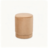round leather storage ottoman with luxury matching chair 2026 round leather storage ottoman with luxury matching chair 2026