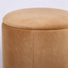 round leather storage ottoman with luxury matching chair 2028 round leather storage ottoman with luxury matching chair 2028