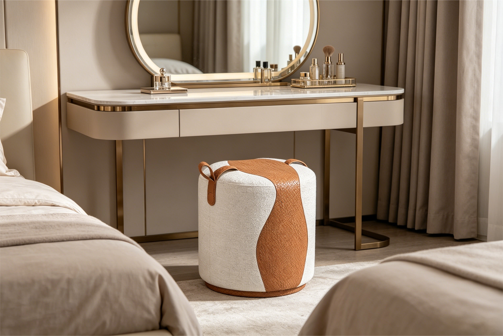 Sandra Luxury Blue Velvet Storage Bench