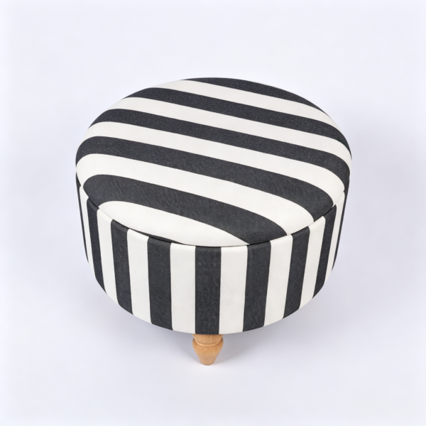 striped storage ottoman with luxury matching chair fuzhou victor furniture 1 striped storage ottoman with luxury matching chair fuzhou victor furniture 1
