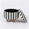 striped storage ottoman with luxury matching chair fuzhou victor furniture striped storage ottoman with luxury matching chair fuzhou victor furniture