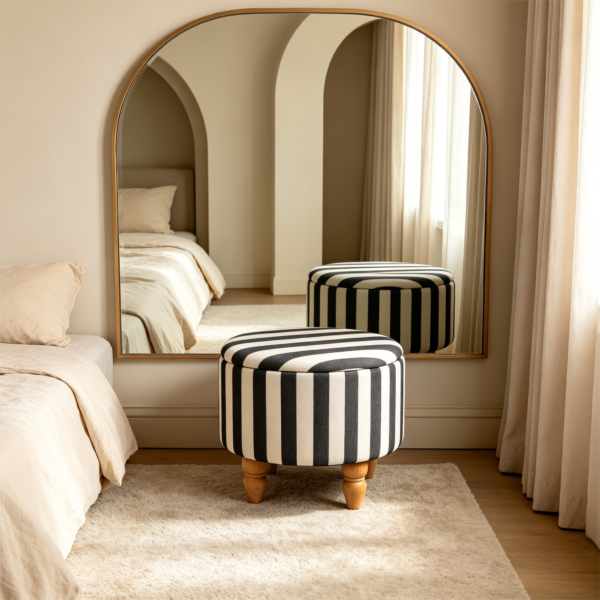 striped storage ottoman with luxury matching chair fuzhou victor furniture 3 striped storage ottoman with luxury matching chair fuzhou victor furniture 3