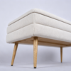 sunbrella ottoman 1 luxury velvet coral footstool wholesale