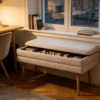sunbrella ottoman velvet footstool