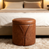 tan ottoman coffee table luxury round tufted leather storage stool 2027 tan ottoman coffee table luxury round tufted leather storage stool 2027