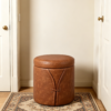 tan ottoman coffee table luxury round tufted leather storage stool 2029 tan ottoman coffee table luxury round tufted leather storage stool 2029