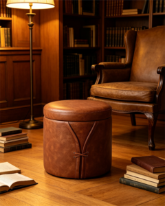 tan ottoman coffee table storage