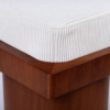 top1 cushioned ottomans modern wood storage luxury stool 2